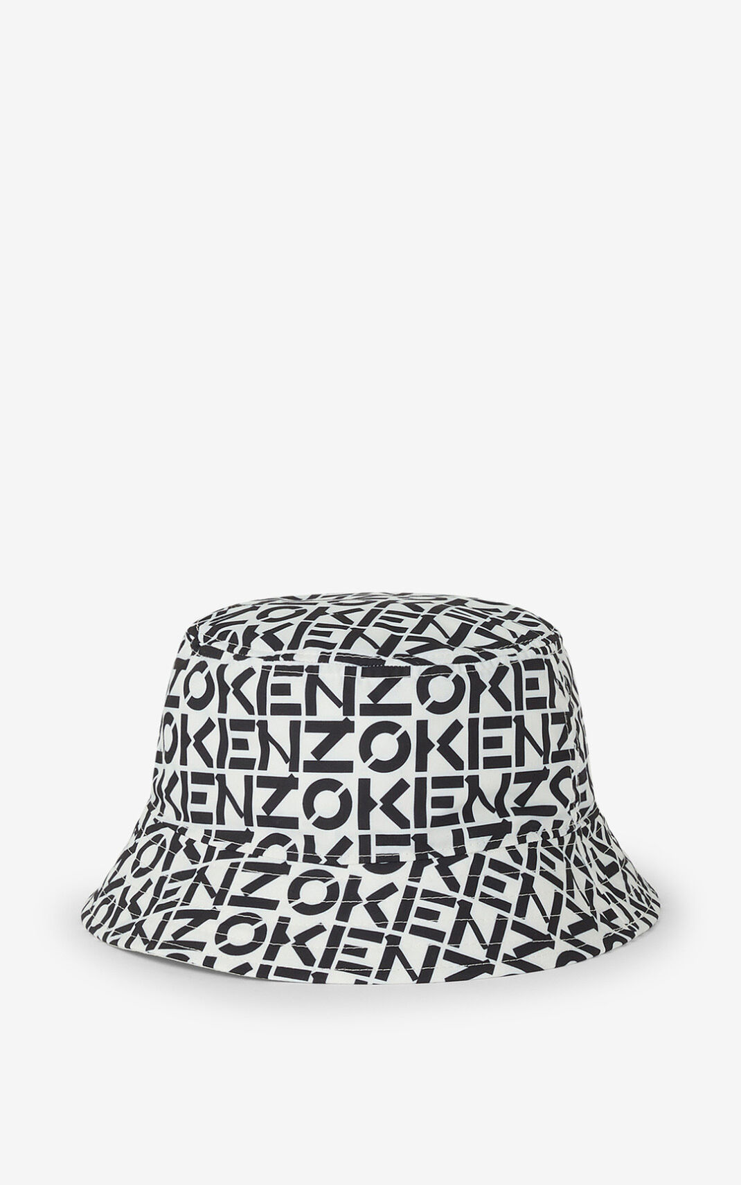 Kenzo Reversible monogram Moška Ribiški Klobuk Bela SI-1002875